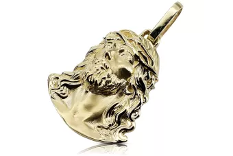 Медальон с икона на Иисус ★ https://zlotychlopak.pl/bg/ ★ Злато 585 333 ниска цена