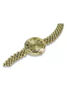 precioso reloj de mujer Geneve Lw011y de oro de 14 quilates