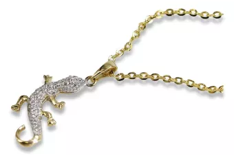 Pandantiv de aur ★ https://zlotychlopak.pl/ro/ ★ Semn de aur 585 333 preț mic