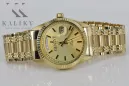 Puikus auksinis moters laikrodis 14k 585 Geneve mw013ydy&mbw006yo-f