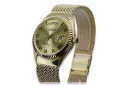 Reloj de oro para hombre Geneve ★ https://zlotychlopak.pl/es/ ★ Pureza del oro 585 333 ¡Precio bajo!