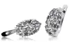 Silver 925 Vintage zircon earrings vec174s