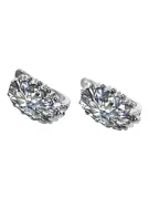 Silver 925 Vintage zircon earrings vec174s