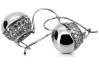 silver 925  Vintage earrings ven122s