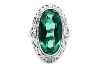 Russian Soviet rose 14k 585 gold Alexandrite Ruby Emerald Sapphire Zircon ring  vrc014
