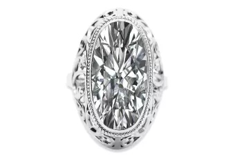 Російська радянська троянда, золото 585 проби, александрит, рубін, смарагд, сапфір, циркон, каблучка vrc014