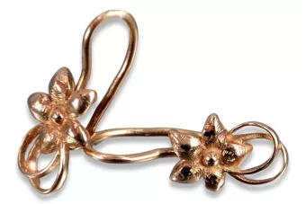 Vintage rose gold earrings ven267