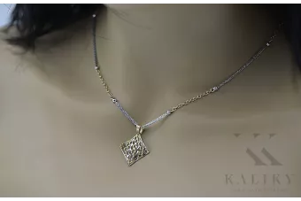 Gold pendant pendant ★ zlotychlopak.pl ★ Gold hallmark 585 333 low price