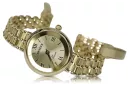 Geneve Damen-Armbanduhr aus 14 Karat Gelbgold 585, lw083ydy