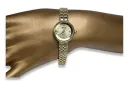 Италиански жълт 14k злато 585 дама Geneve часовник lw083y