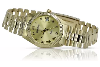 Lovely 14k 585 Golden Dámske Geneve LW073Y WATCH