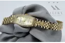 Puikus 14K 585 aukso moteriškasis laikrodis Geneve lw100y