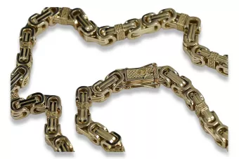 Yellow 14k gold Bizantine chain ★ russiangold.com ★ Gold 585 333 Low price