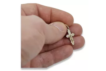 Gold Orthodoxe Kreuz ★ russiangold.com ★ Gold 585 333 Niedriger Preis