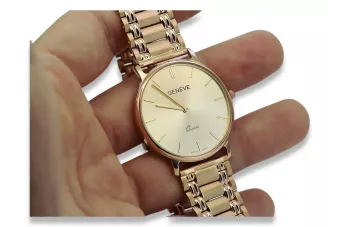 Reloj para hombres de oro Geneve ★ https://zlotychlopak.pl/es/ ★ Pureza de oro 585 333 Precio bajo!