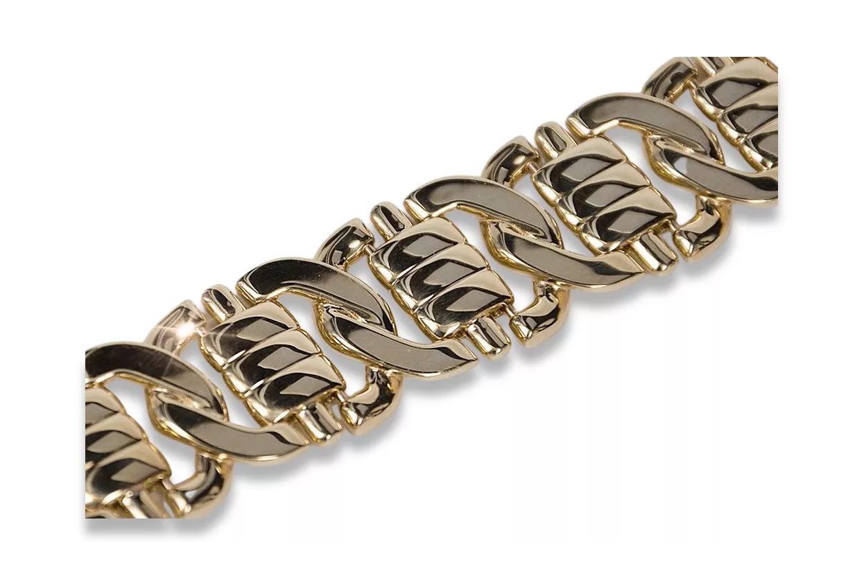 Bracelet en or rose jaune ★ russiangold.com ★ Gold 585 333 Prix bas