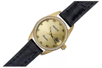 Gold ladies watch ★ zlotychlopak.pl ★ Gold purity 585 333 Low price!