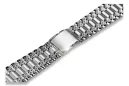 14K Bracelet de montres pour hommes en or blanc mbw012w